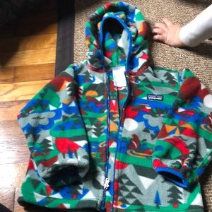 Patagonia colorful fleece
